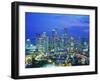 Singapore skyline-Murat Taner-Framed Premium Photographic Print