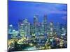 Singapore skyline-Murat Taner-Mounted Premium Photographic Print