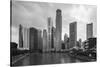 Singapore Skyline-Paul Souders-Stretched Canvas