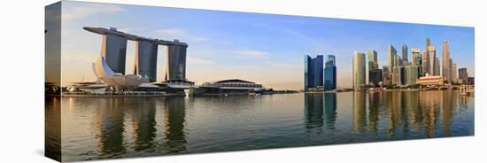 Singapore Skyline-noppasin wongchum-Stretched Canvas