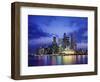 Singapore Skyline-Richard Klune-Framed Photographic Print