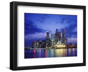 Singapore Skyline-Richard Klune-Framed Photographic Print