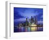 Singapore Skyline-Richard Klune-Framed Photographic Print