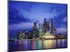 Singapore Skyline-Richard Klune-Mounted Photographic Print