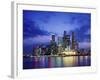 Singapore Skyline-Richard Klune-Framed Photographic Print