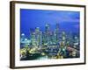 Singapore skyline-Murat Taner-Framed Photographic Print