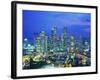 Singapore skyline-Murat Taner-Framed Photographic Print