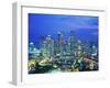 Singapore skyline-Murat Taner-Framed Photographic Print