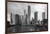 Singapore Skyline-Paul Souders-Framed Photographic Print