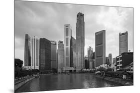 Singapore Skyline-Paul Souders-Mounted Photographic Print