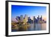 Singapore Skyline-noppasin wongchum-Framed Photographic Print