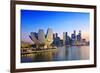 Singapore Skyline-noppasin wongchum-Framed Photographic Print