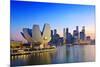 Singapore Skyline-noppasin wongchum-Mounted Photographic Print
