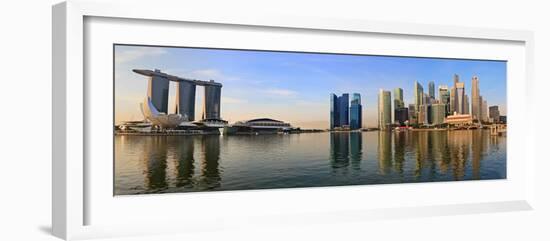 Singapore Skyline-noppasin wongchum-Framed Photographic Print