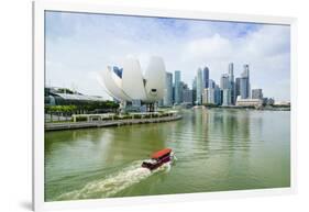 Singapore Skyline-Fraser Hall-Framed Photographic Print