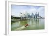 Singapore Skyline-Fraser Hall-Framed Photographic Print