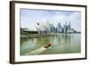 Singapore Skyline-Fraser Hall-Framed Photographic Print