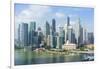 Singapore Skyline-Fraser Hall-Framed Photographic Print