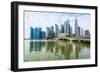 Singapore Skyline-Fraser Hall-Framed Photographic Print