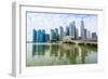 Singapore Skyline-Fraser Hall-Framed Photographic Print