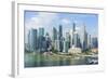 Singapore Skyline-Fraser Hall-Framed Photographic Print