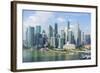 Singapore Skyline-Fraser Hall-Framed Photographic Print