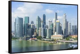 Singapore Skyline-Fraser Hall-Framed Stretched Canvas