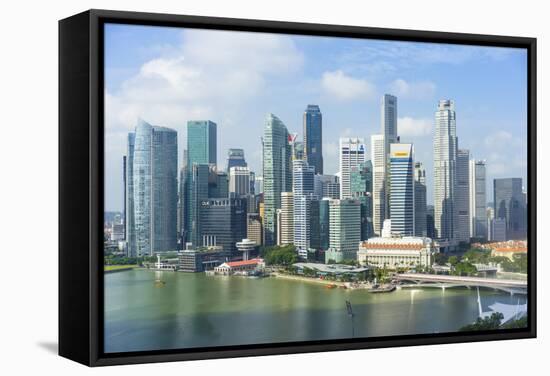 Singapore Skyline-Fraser Hall-Framed Stretched Canvas