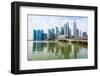 Singapore Skyline-Fraser Hall-Framed Photographic Print