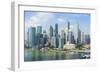 Singapore Skyline-Fraser Hall-Framed Photographic Print