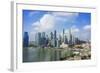 Singapore Skyline-Fraser Hall-Framed Photographic Print