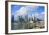 Singapore Skyline-Fraser Hall-Framed Photographic Print