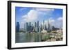 Singapore Skyline-Fraser Hall-Framed Photographic Print