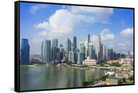 Singapore Skyline-Fraser Hall-Framed Stretched Canvas