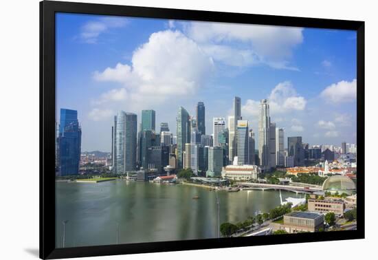 Singapore Skyline-Fraser Hall-Framed Photographic Print