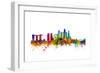 Singapore Skyline-Michael Tompsett-Framed Premium Giclee Print