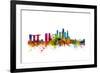 Singapore Skyline-Michael Tompsett-Framed Art Print