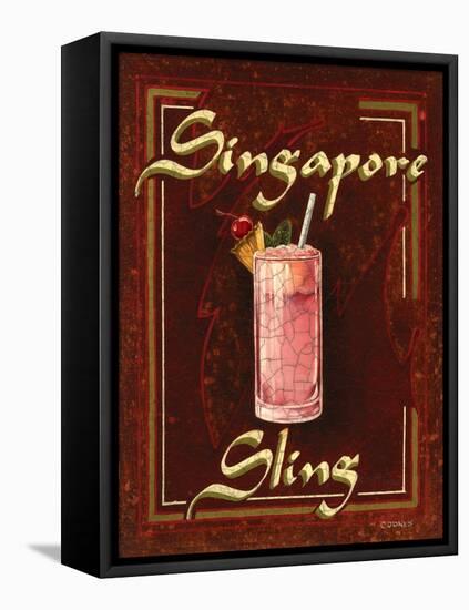 Singapore Sling-Catherine Jones-Framed Stretched Canvas