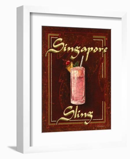 Singapore Sling-Catherine Jones-Framed Art Print