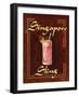 Singapore Sling-Catherine Jones-Framed Art Print