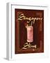 Singapore Sling-Catherine Jones-Framed Art Print