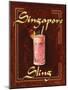 Singapore Sling-Catherine Jones-Mounted Art Print