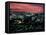 Singapore Sunset Over City-null-Framed Stretched Canvas