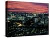 Singapore Sunset Over City-null-Stretched Canvas