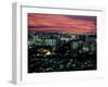 Singapore Sunset Over City-null-Framed Photographic Print