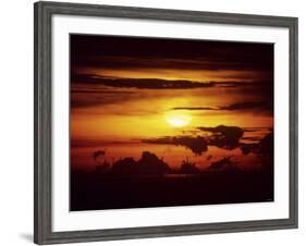 Singapore Sunset-null-Framed Photographic Print