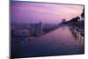 Singapore, Swimming Pool at Sunrise-Jaynes Gallery-Mounted Photographic Print