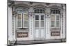 Singapore, Traditional Shophouse Architecture-Walter Bibikow-Mounted Photographic Print