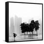 Singapore Umbrella-Nina Papiorek-Framed Stretched Canvas