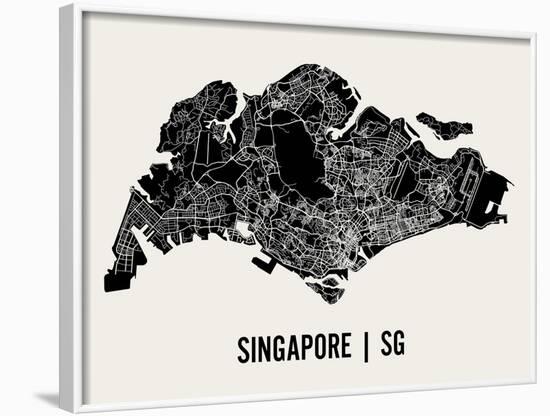 Singapore-Mr City Printing-Framed Art Print